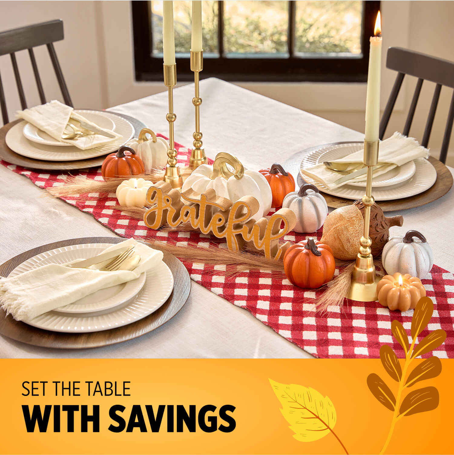 Explore Fall Table Setting