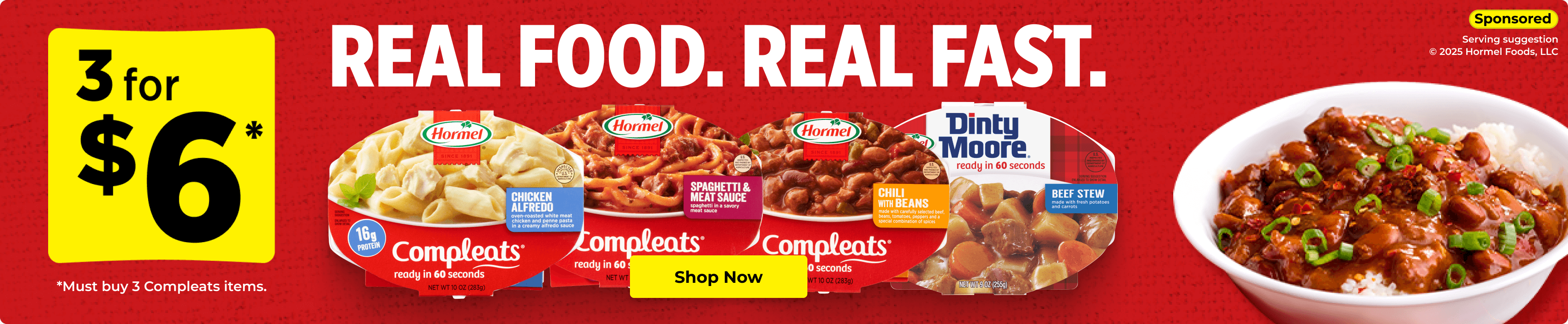 Hormel Real Food Real Fast