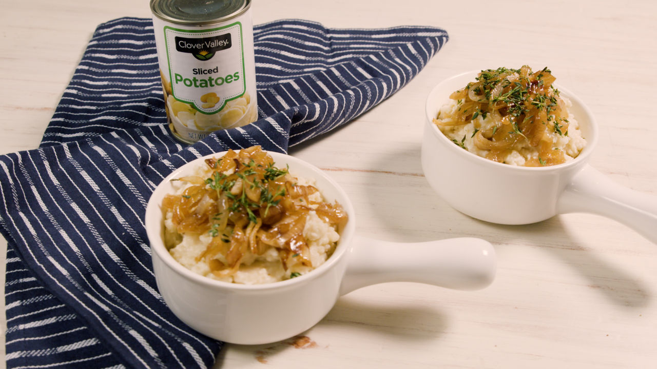 French Onion Mashed Potatoes Recipe