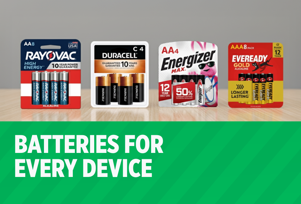 Batteries for Every Device